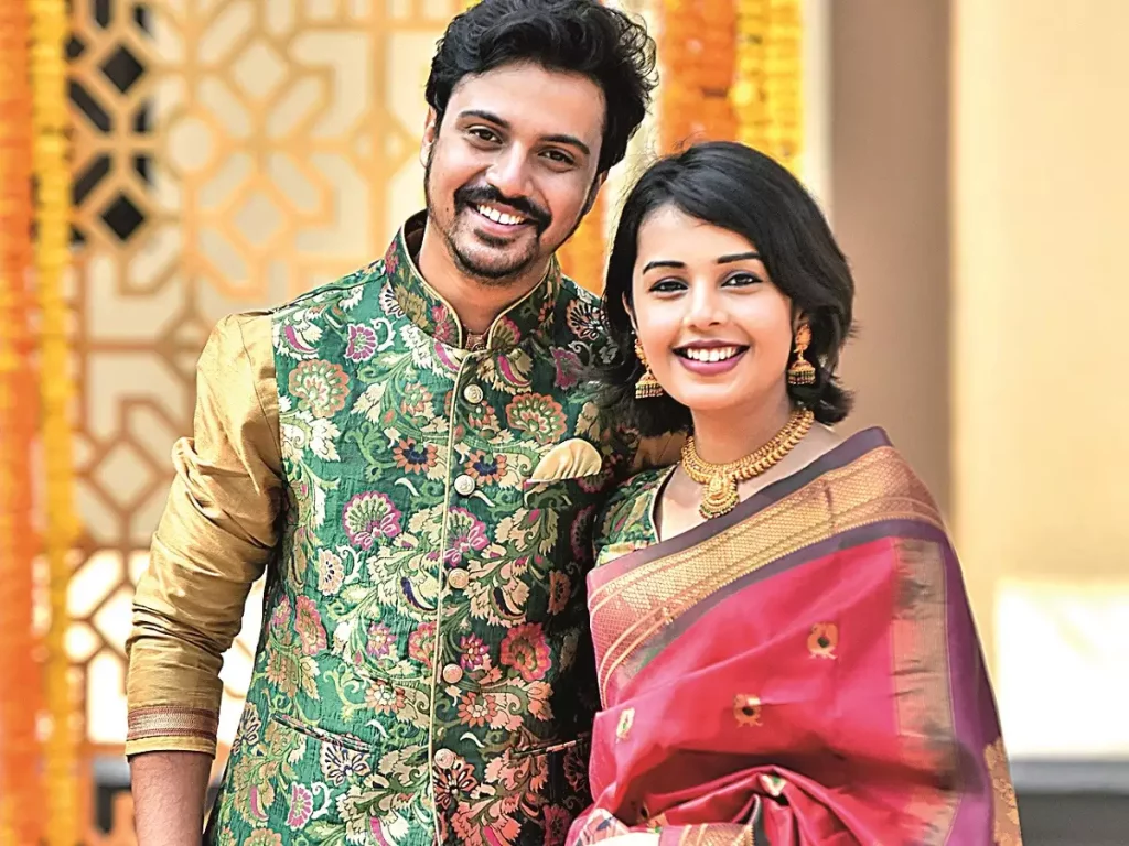 Shivani Rangole With her Husband