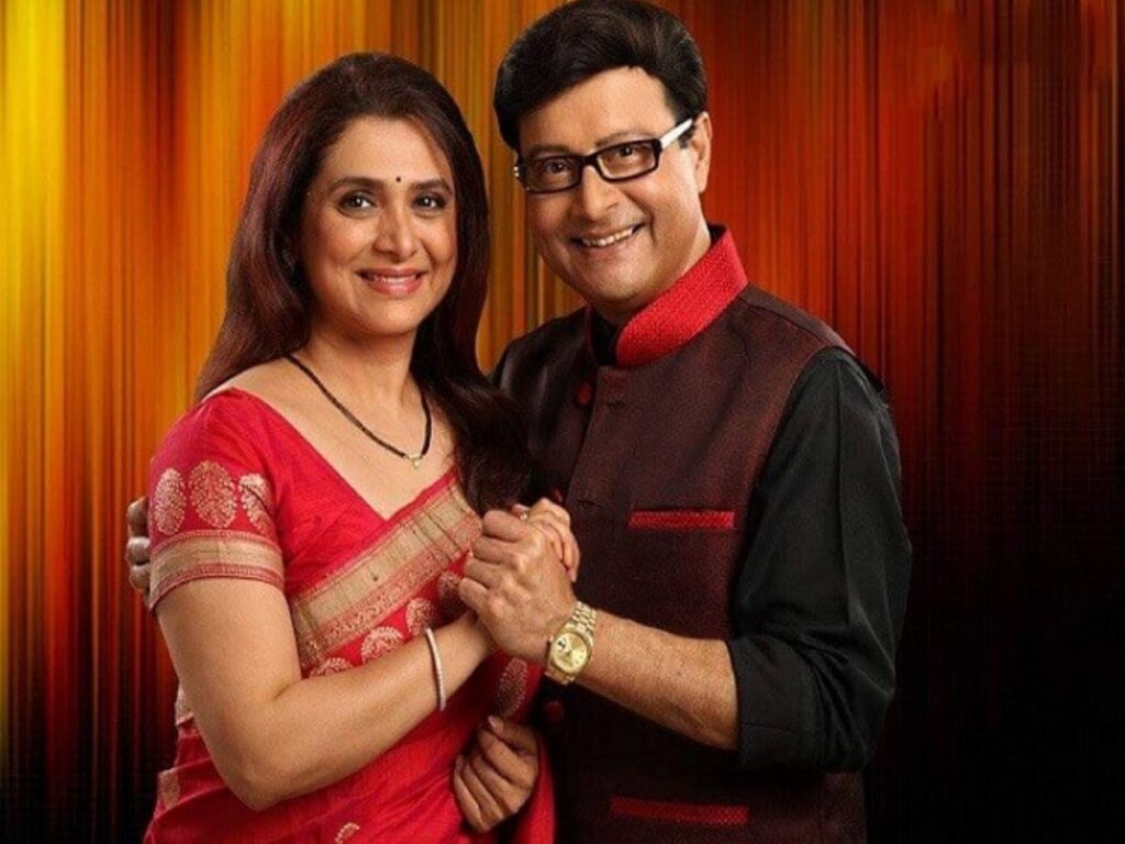 Supriya Pilgaonkar With Her Husband Sachin Pilgaonkar 