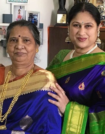 Harshada Khanvilkar With Her Mother 