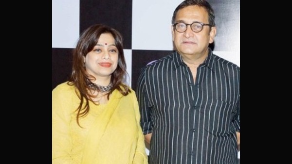 Mahesh Manjarekar and His wife Medha Manjarekar 