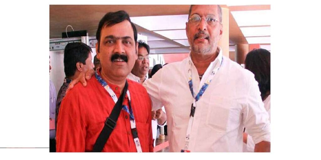 Makrand Anaspure with Nana Patekar