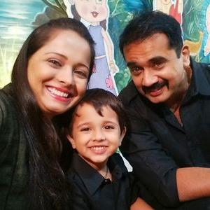 Shweta Mehendale with Her Husband and Son 