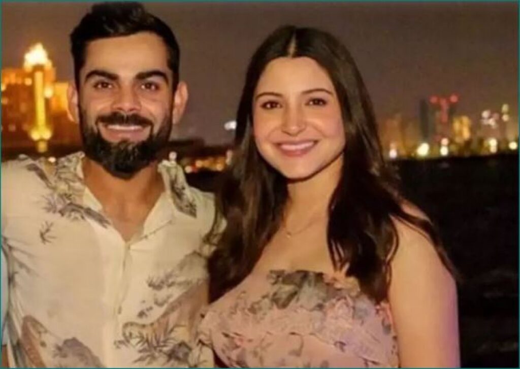 Virat Kohali With His Wife Anushka 